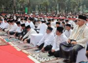 Salat Idulfitri Pemprov DKI, Pramono Gaungkan Persatuan Warga